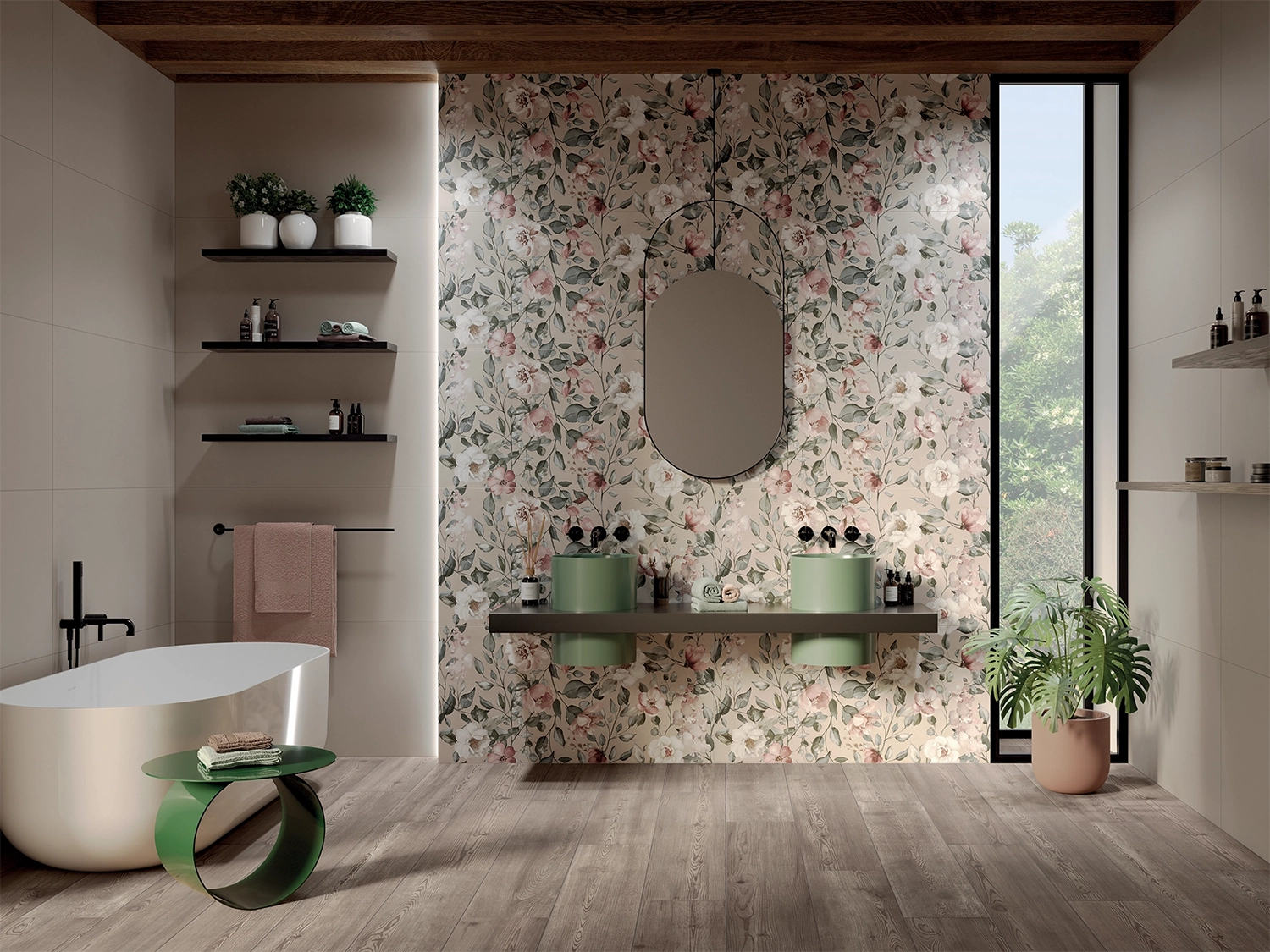 Carrelage grand format pour intérieur moderne